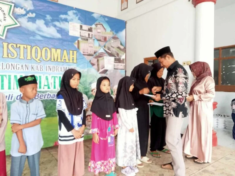 Kepedulian Sosial, Pemdes Sudimampir Lor Sambut 1 Muharram 1447 H Berikan Santunan Anak Yatim Piatu